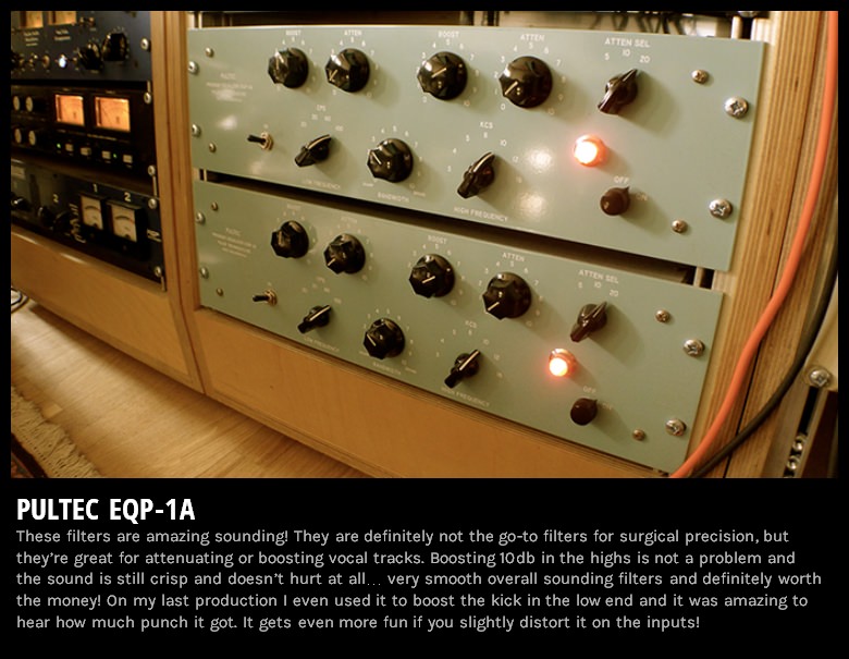 Pultec Eqp 1a Clone For Recording Studio