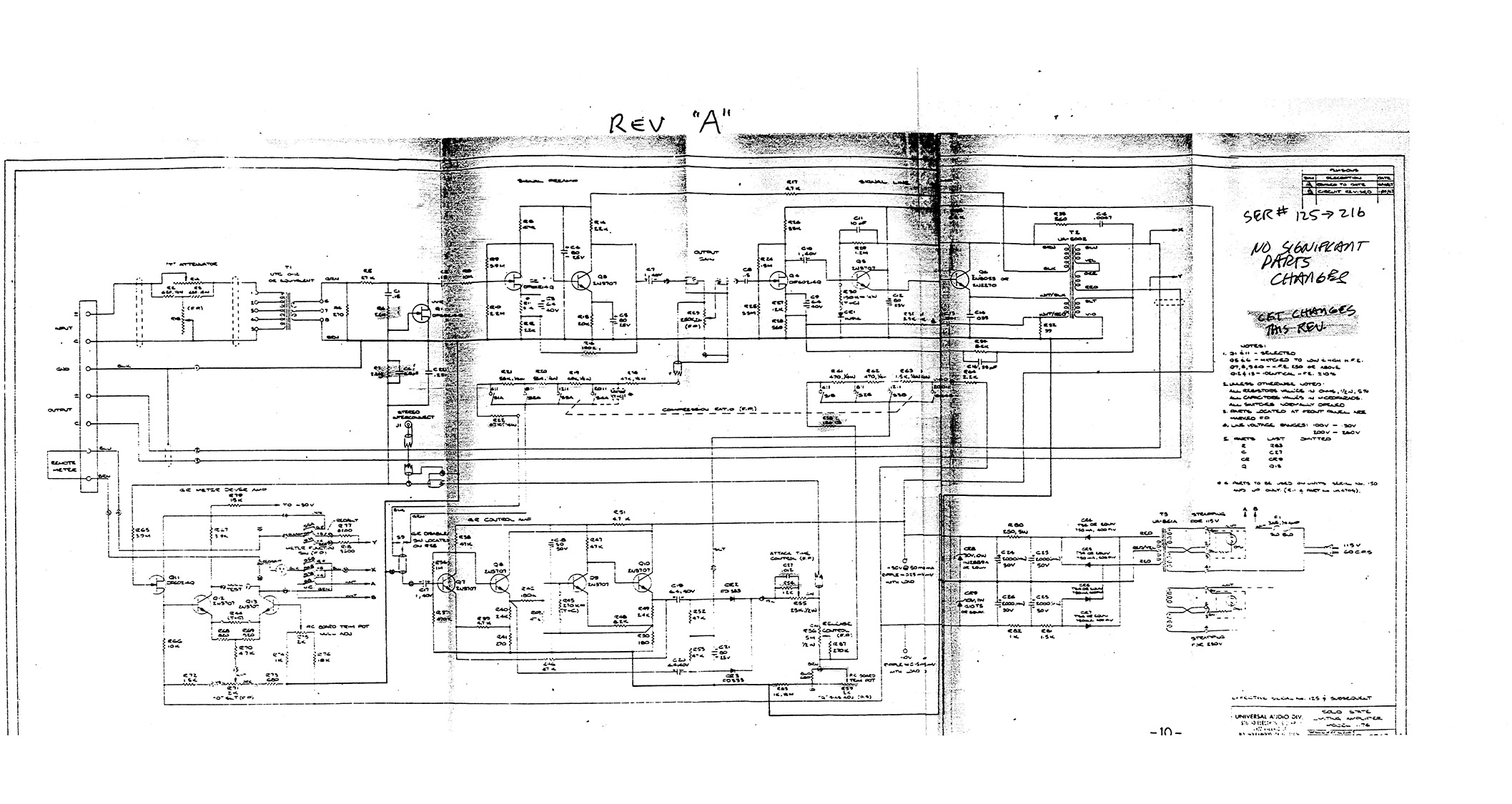 urei 1176 scheme